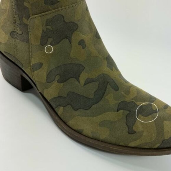 Lucky Brand Waterproof Brintly2 Bootie Suede Camouflage Ankle 7 - Picture 5 of 14